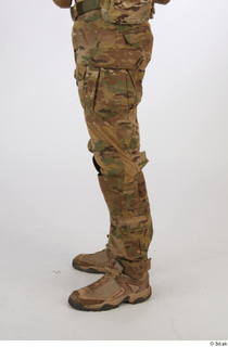 Waylon Crosby Army Pose A details of uniform leg lower…